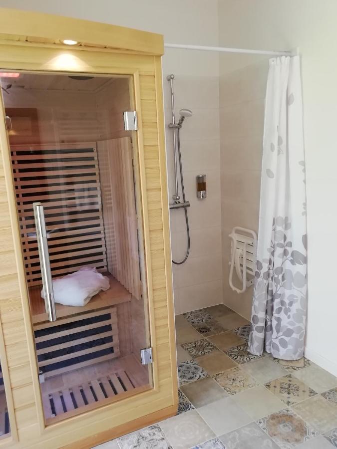 La Planche Princee, Chambres D'Hotes Ecolo Et Potager Bio, Sauna Les Rosiers Exterior foto